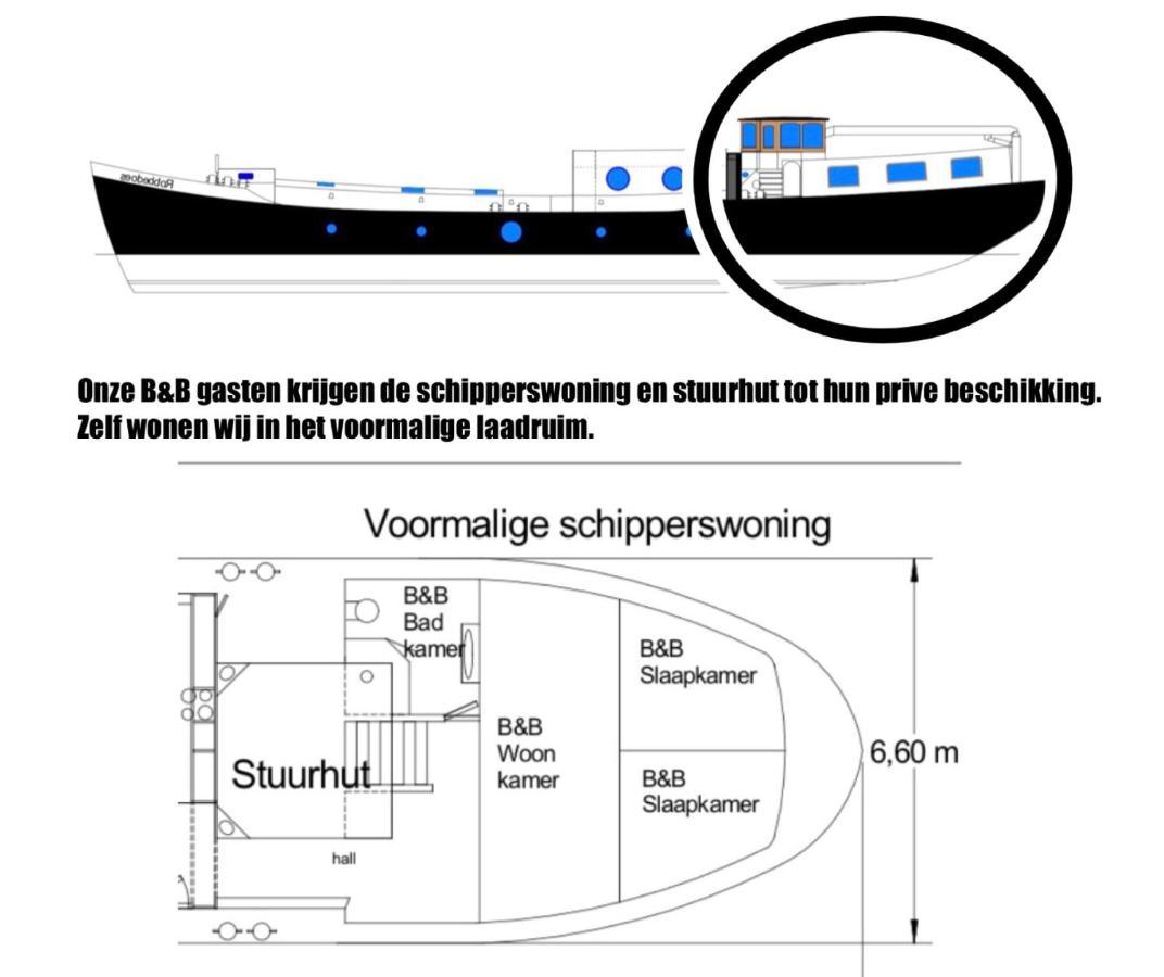 B&B Woonschip Robbedoes Amersfoort Dış mekan fotoğraf